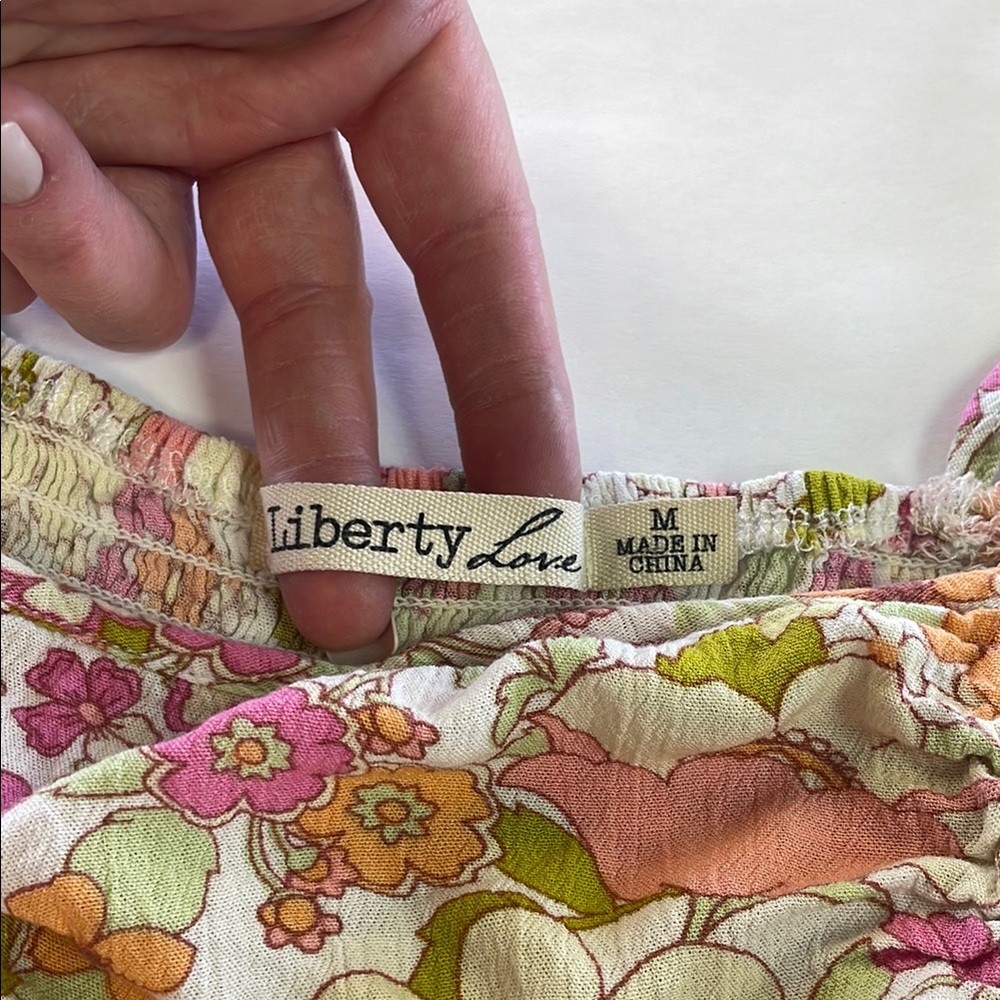 Liberty Love Multicolor Floral Top
